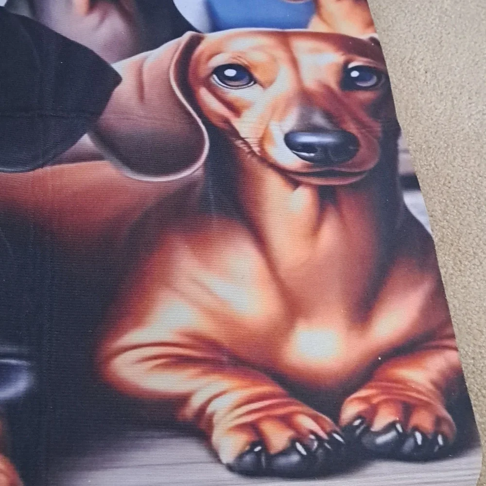 Dachshund Print Dog Mat 39 X 29